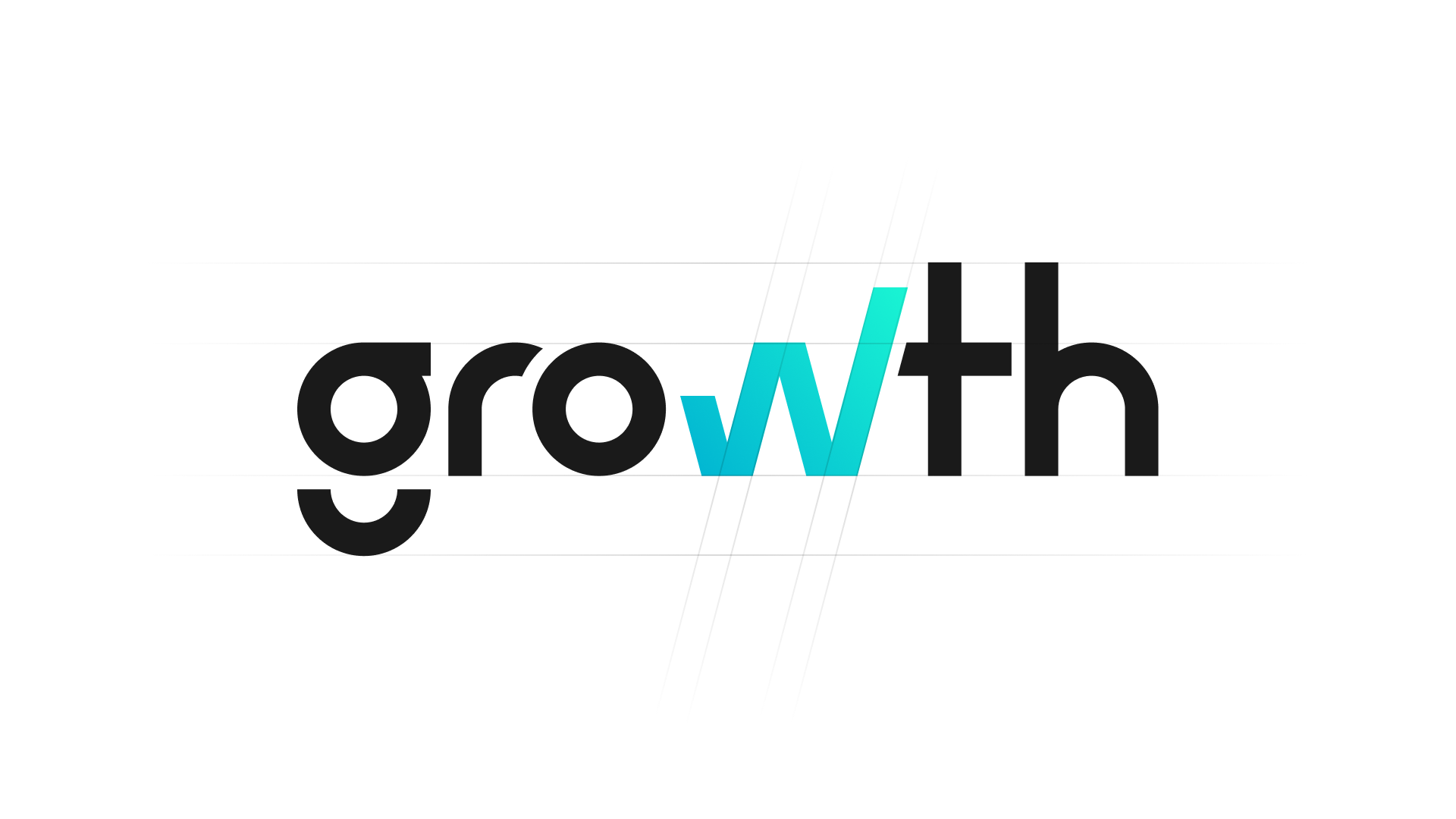 Typographic brand identity design.